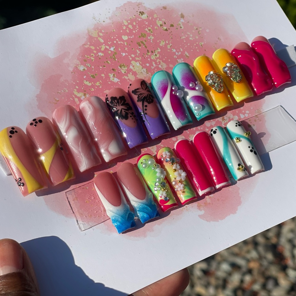 Handmade press on nails